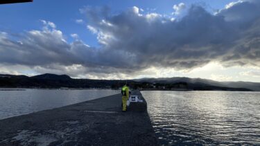 窓から釣りができるという宿に泊まった話